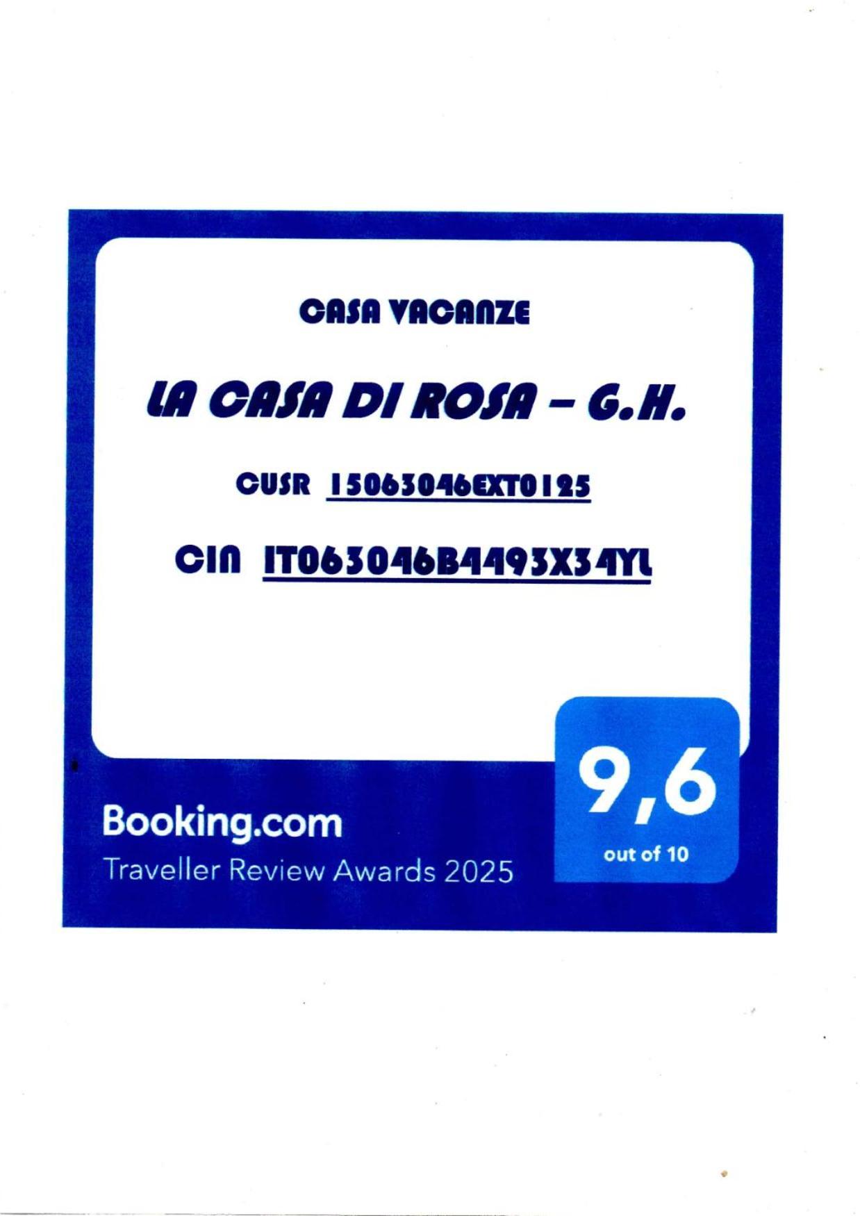 La Casa Di Rosa - Casa Vacanze Meta Ngoại thất bức ảnh